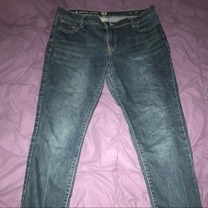 Dark blue skinny jeans